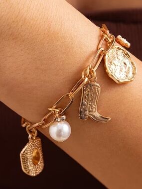 Western Charm Bracelet.